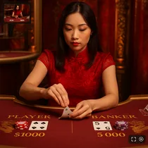 PalmSlots - Live Baccarat Game