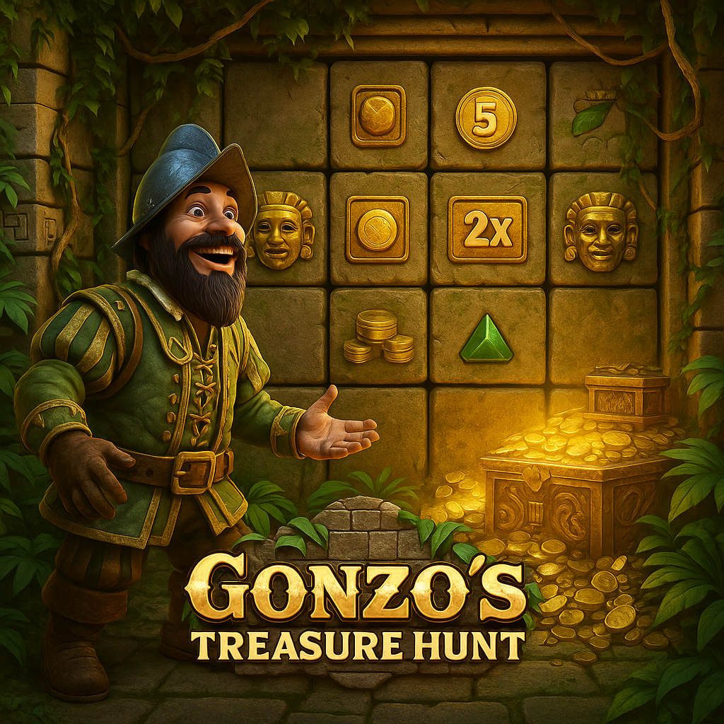 0xBet - Gonzo's Treasure Hunt Slot Game - NetEnt